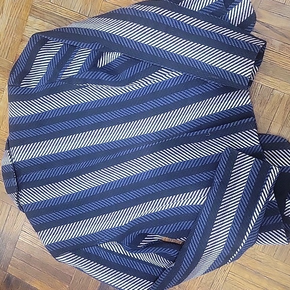 Striped Patterned Ann Taylor Blazer Jacket - Picture 3 of 8